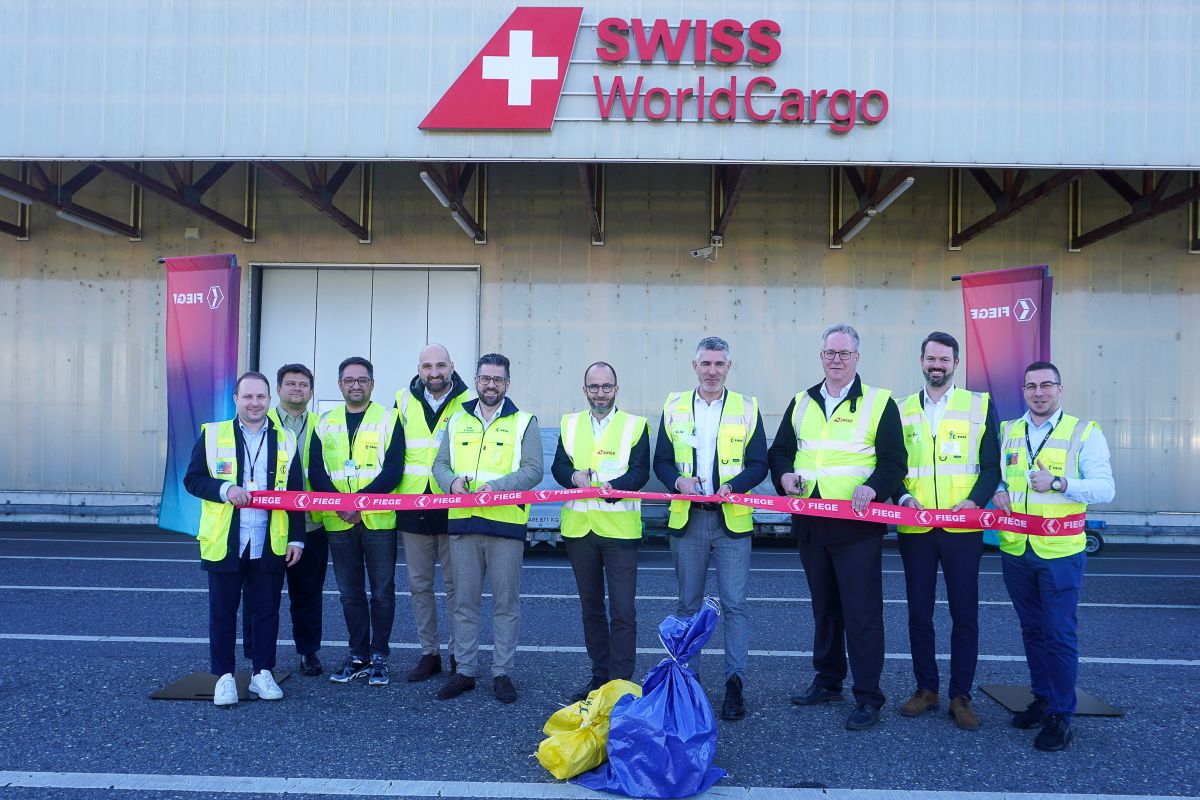 Fiege Group, Fiege Air Cargo Logistics, Swiss WorldCargo, logistics service provider, logistics location, contract logistics, logistics space, Zurich Airport, airmail handling